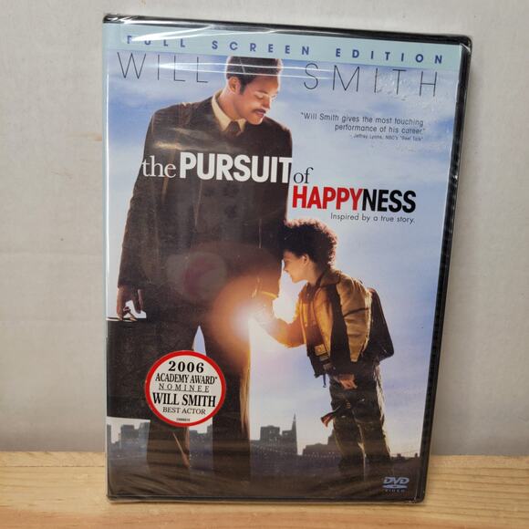 DVD The Pursuit Of Happyness (Full Screen) NEW / SEALED - Picture 1 of 2